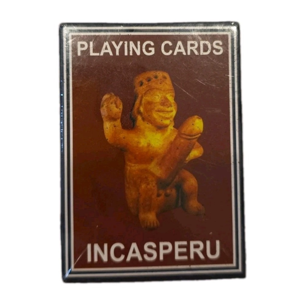 Erotic Potteries Incas Peru Playing Cards Deck Andean Culture New Sealed Box